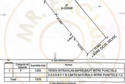 Teren intravilan 1203 mp Bascov-Florea zona Superba - 6