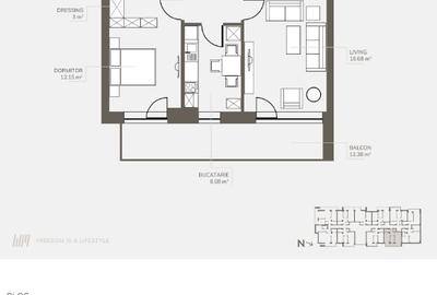 Dezvoltator, Apartament doua camere , Welmont/Rokman - 6