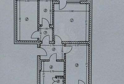 3 CAMERE // C-TIN BREZEANU // DECOMANDAT // 2 BALCOANE - 1