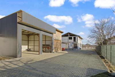 Construcție comercială rezidențială 273mp, spălătorie auto și depozit 127 mp DN1 - 7