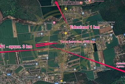 DOM00436 - De vanzare teren intravilan toate utilitatile Balotesti - 4