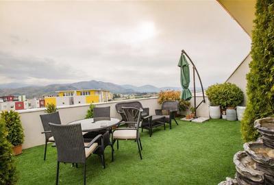 Penthouse extravagant,living spectaculos, semineu,terase generoase,Avantgarden, - 2