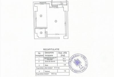 Studio modern, loc de parcare - Ciric-Tătărași - 9