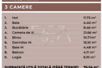 Apartament 3 camere, Ferdinand - 2