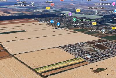 Teren 13.124 mp cu PUZ lotizare locuințe P+2E | Buftea | Investiție - 7