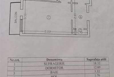 Apartament 2 camere Spali Bahlui Vis-a-vis de facultati - 7