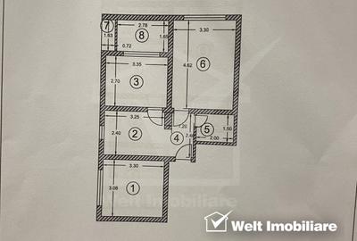 Investitie sau locuinta la cheie! Apartament 3 Camere, Manastur - 6
