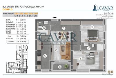 Alege calitatea. Alege proiectele Cavar Residence - 5