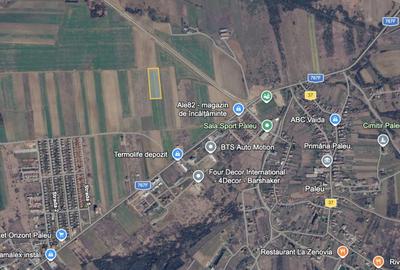 Teren agricol extravilan de 5287 mp, în Paleu
