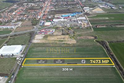 Teren Construcții intravilan de 7473 mp, în Freidorf