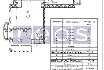 VANZARE 3 CAMERE -  SEMIDECOMANDAT - Mall Vitan - 22