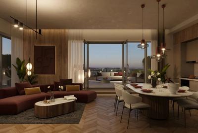 Apartament 2 Camere + Birou - 3 A/Hils Nord-Pipera- Vedere la Lac / Comision 0% - 12