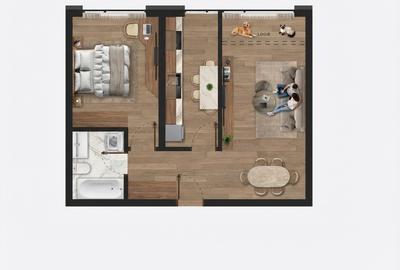 Apartament 2 camere decomandat  Militari West Avenue - 10