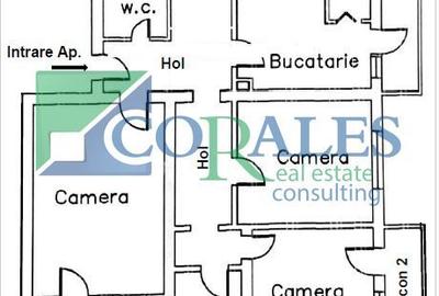 Apartament cu 3 camere decomandat, mobilat în Simion Bărnuțiu