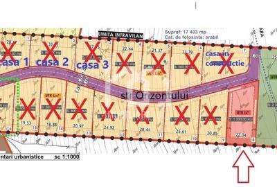 Teren intravilan 1000 mp cu AC DUPLEX – Jucu de Sus - 2