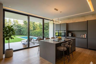 Vilă contemporană premium cu piscină, 500mp construiți, garaj 2 masini - 4