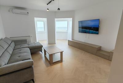 Exclusivitate -  Faleza Nord -3 camere mobilat si utilat - 3