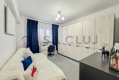 3 camere | Decomandat | Etaj intermediar | 2 balcoane |2 bai - 1