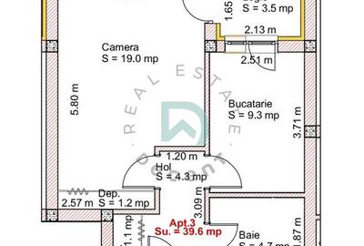 Garsoniera cu gradina proprie 48 mp - SELIMBAR - 1