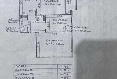Apartament cu 3 camere, 2 bai, 66 mp, decomandat, Zona Ion Mester - 6