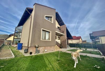 Casa finalizata, la cheie, 4 camere, teren 480 mp, langa Târgoviște, case/vile