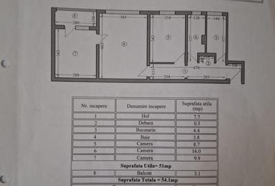KM 4-5 PIATA-apartament 3 camere cu gaze - 17