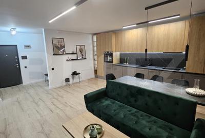 Apartament cu 2 camere semidecomandat, mobilat în Florești