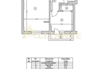 Metrou Berceni, 2 camere mobilat cu balcon - 9