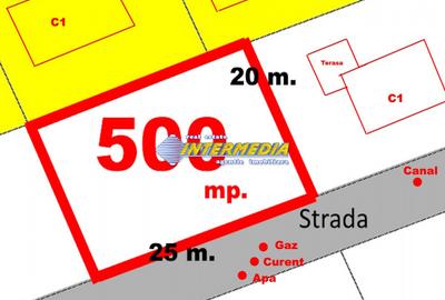 Teren Intravilan 500 mp. Latime 20 m. Zona Micesti-Apuseni PUZ toate utilitatile - 4