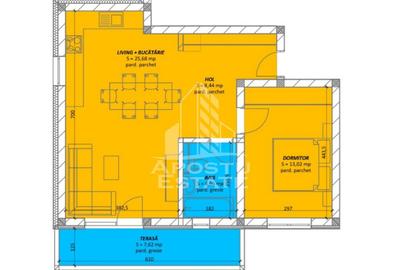 Apartament cu doua camere, bloc nou, zona Mehala - 6