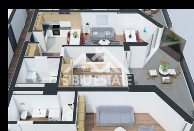 Apartament cu 2  camere-Design avangardist și confort contemporan - 9