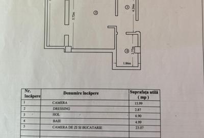 2 Camere Parter - Zona Rediu - 66mp - Mobilat - Boxa - loc Parcare - Bloc 2017 - 3