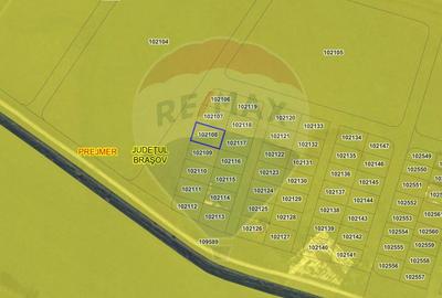 TEREN INTRAVILAN | 634 MP | PREJMER | BRAȘOV | COMISION 0% - 6