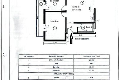 Apartament modern cu 3 camere, balcon – zona Lidl, Floresti - 5