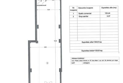 Cabinet medical | Spatiu Comercial de inchiriat | Pitesti, Central - 3