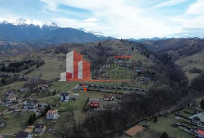 Teren intravilan 2.256 mp Bran – Podul Șimonului  |  Ideal cabane | Vedere Munte - 7