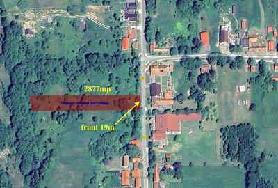 De vanzare teren in Brebu Nou  2877 mp - 1