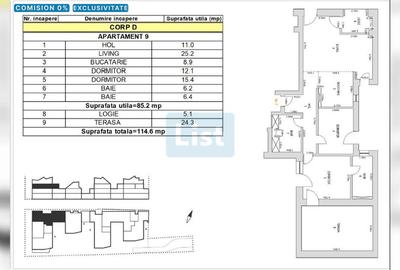 Apartament cu 3 camere decomandat în Brașovul Vechi