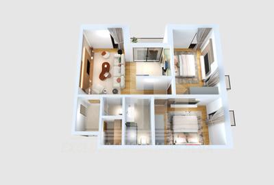 Apartament 3 camere | 62 mp | Etaj 1 | Bloc Nou 2026 | Cetate - 4