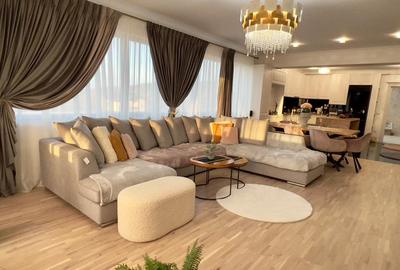 Apartament 3Cam Tip Penthouse 140mp Mobilat si Utilat Lux Bucium Iasi