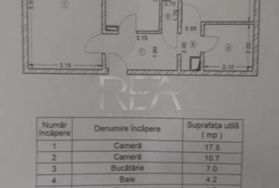 2 camere decomandat, 3/8, anvelopat-Crangasi - 2