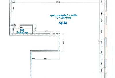 Spațiu comercial 259 mp Sibiu | vitrine pe 3 laturi | vizibilitate - 5