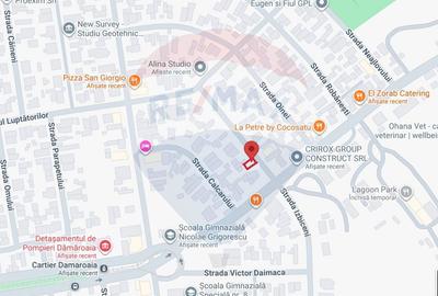 Teren 401 mp, deschidere 13,4, Bucuresti, strada Izbiceni,  Damaroaia - 1