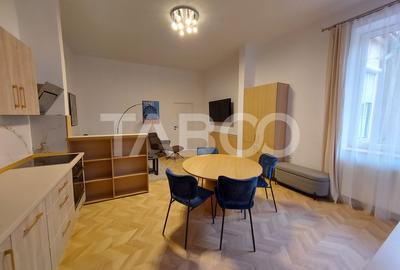 Apartament cu 3 camere decomandat, mobilat în Orașul de Jos