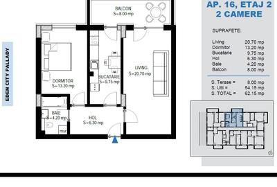 Apartament de Vanzare Sector 3 Theodor Pallady 2 Camere