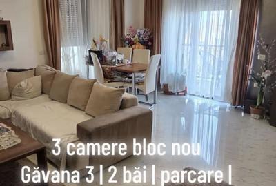 Apartament 3 camere bloc nou Găvana 3 | 2 băi | Parcare | 70 mp - 1