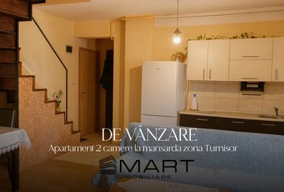 Apartament 2 camere 57mp la mansarda, Turnisor - 1
