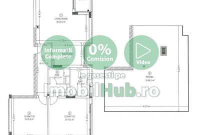 3 Camere, Imobil Nou, Terasa Rooftop, Buna Ziua - 2