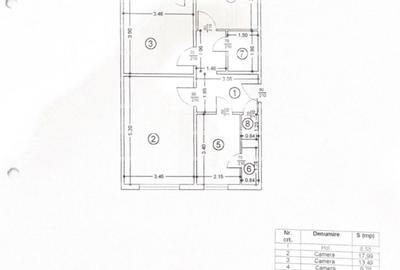 Apartament cu 3 camere decomandat în Drumul Taberei