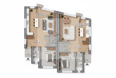 Vila 5 camere Otopeni - centru I individuala, calcan I P+1E+M I COM0% - 4